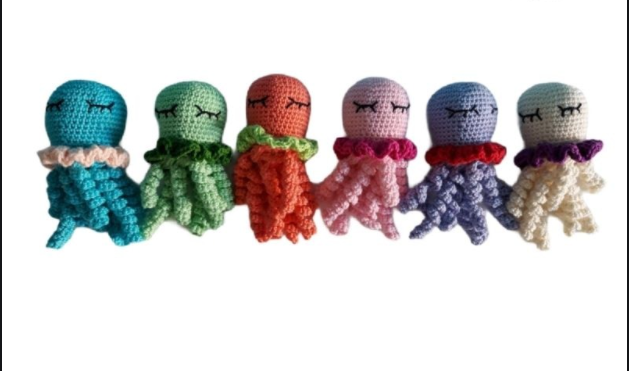 CROCHET MINI OCTOPUS FREE AMIGURUMI PATTERN