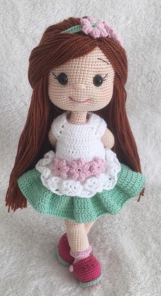 Amigurumi Amy Doll Crochet Free Pattern CC3